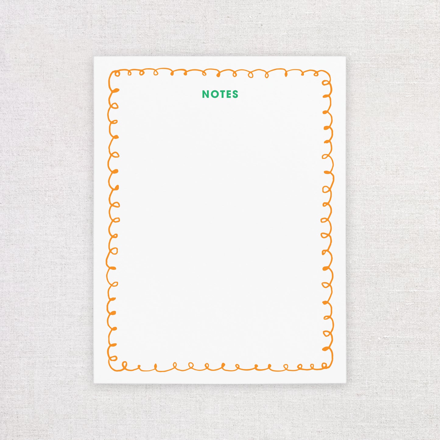 Orange Notes Notepad