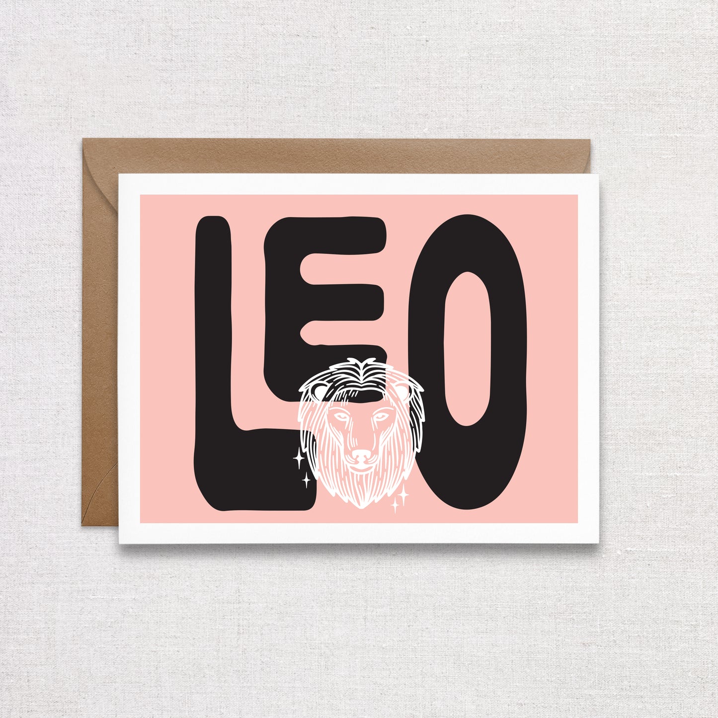 Leo Birthday Card