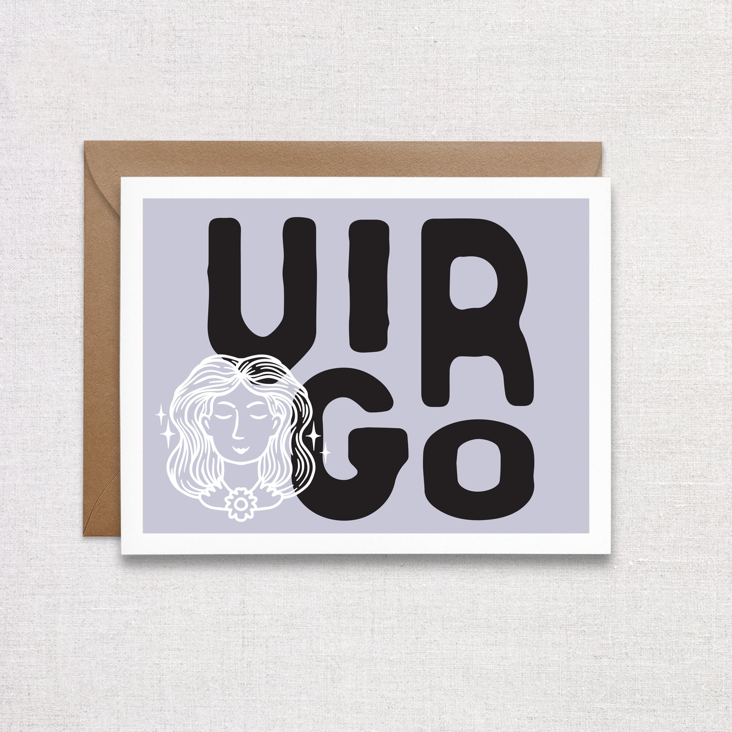 Virgo Birthday Card
