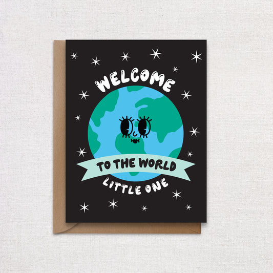 New Baby Welcome to the world Card