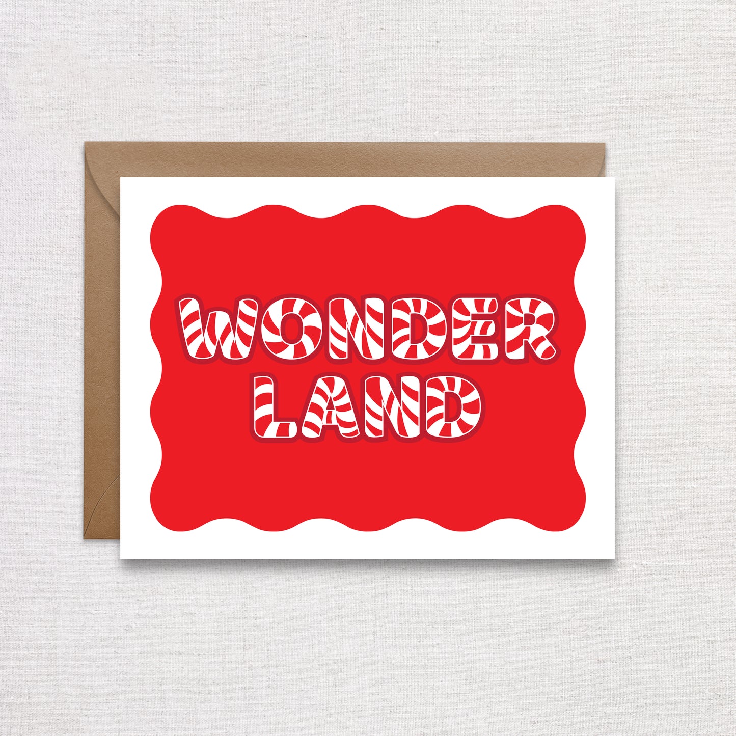 Wonderland Holiday Cards. Pack of 6 Holiday Cards.