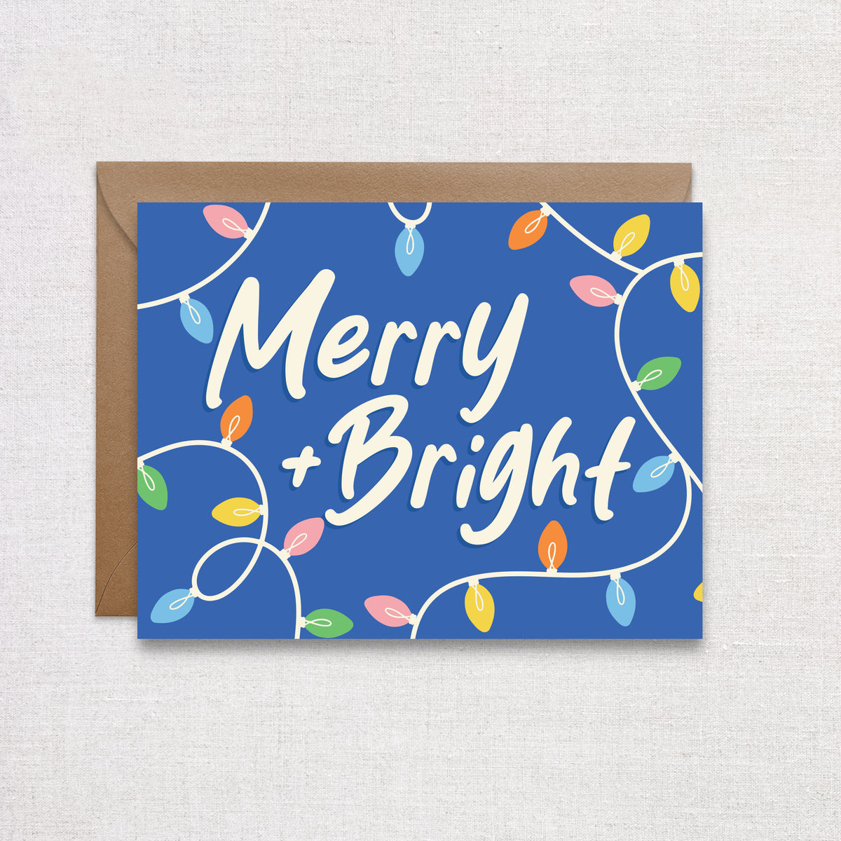 Merry & Bright Holiday Card