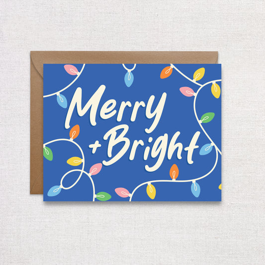 Merry & Bright Holiday Card