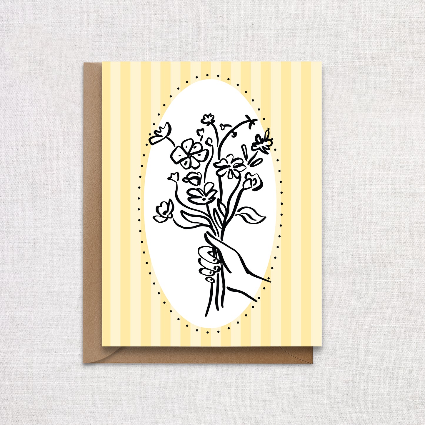 Pastel Yellow Flower Bouquet For Someone Special