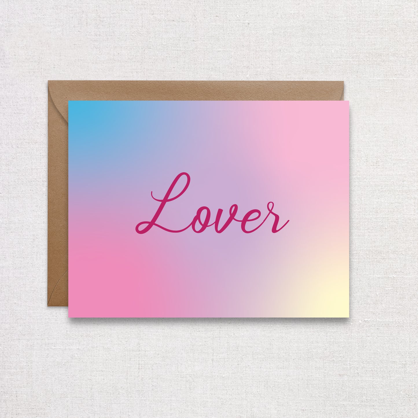 Lover Valentine's Day Card. Taylor Swift Inspired Greeting Card.