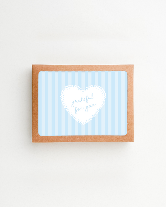 Grateful For You Notecard Set