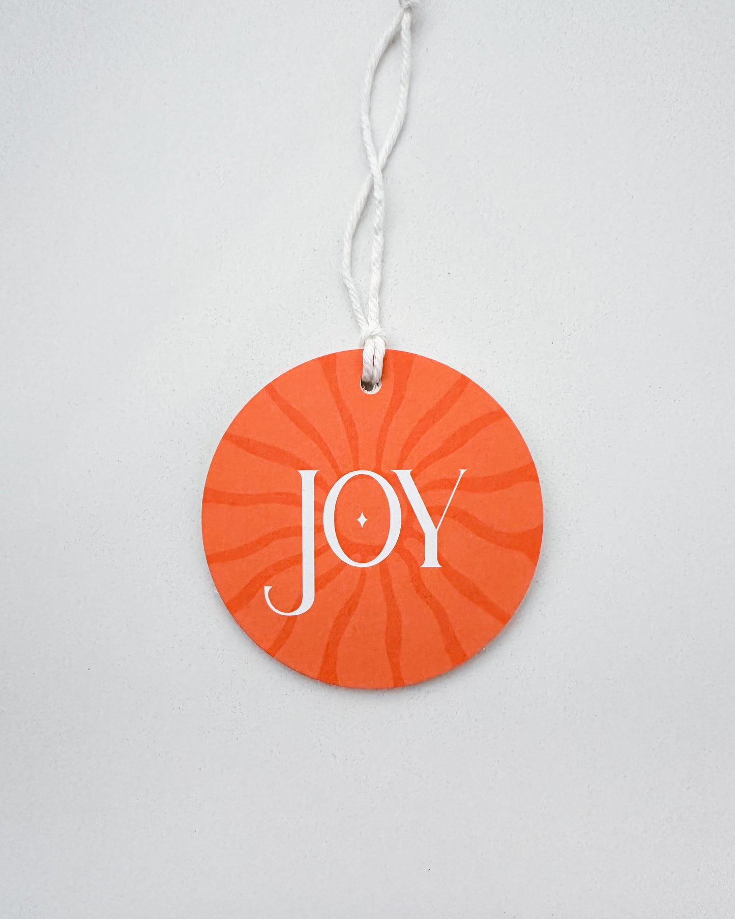 Orange Joy Ornament