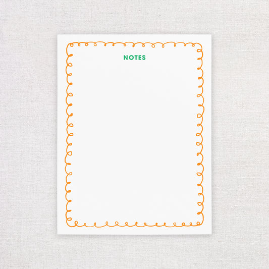 Orange Notes Notepad
