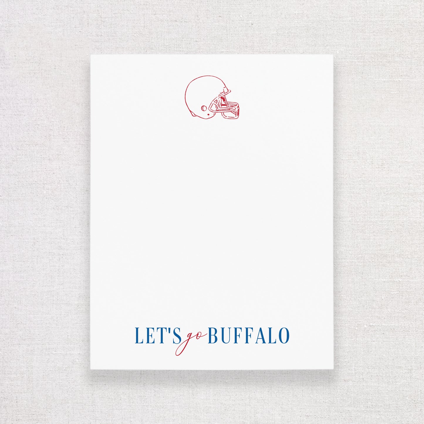 Let's Go Buffalo, NY Notepad