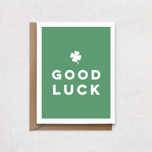 Good Luck Greeting Card