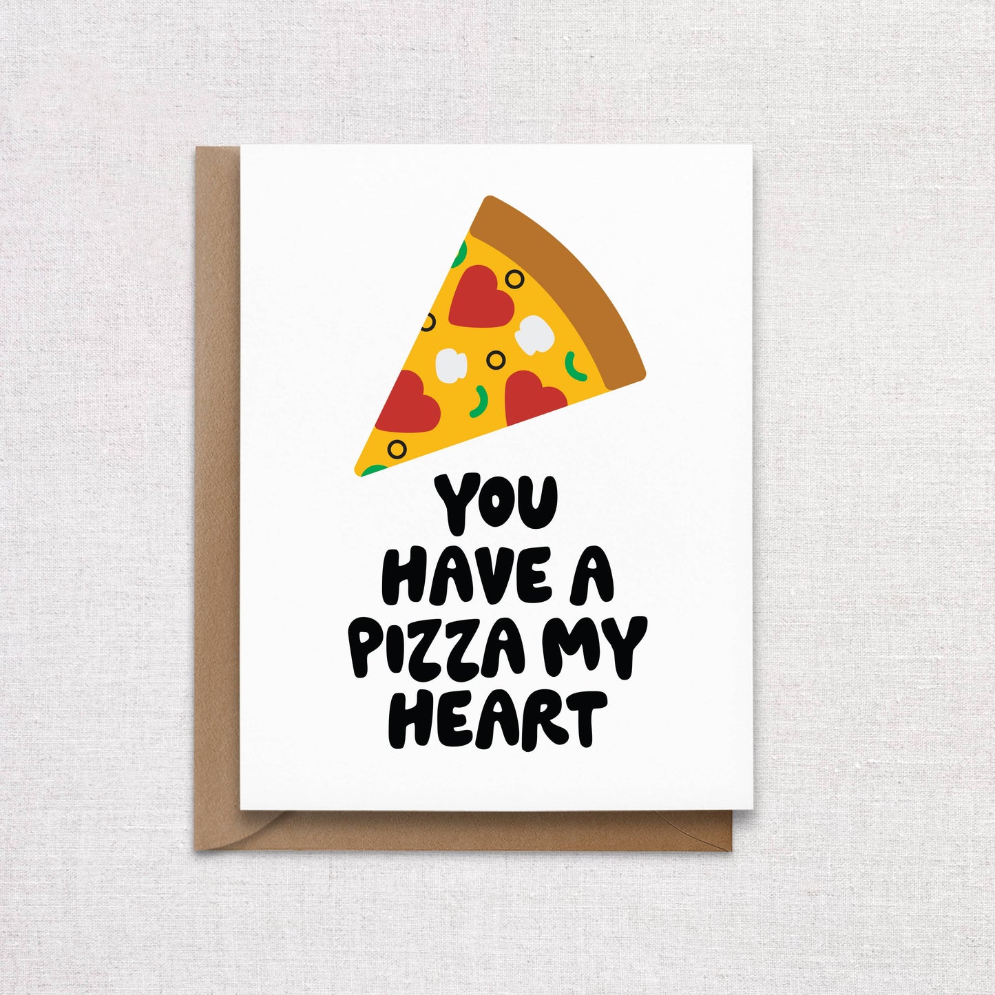 Pizza Love Card