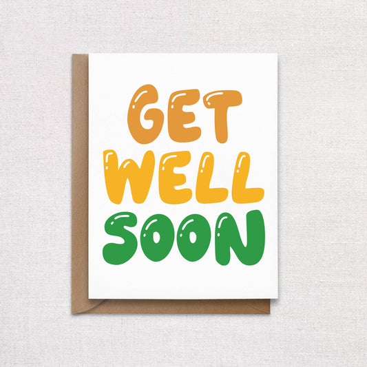 Get Well Soon Greeting Card