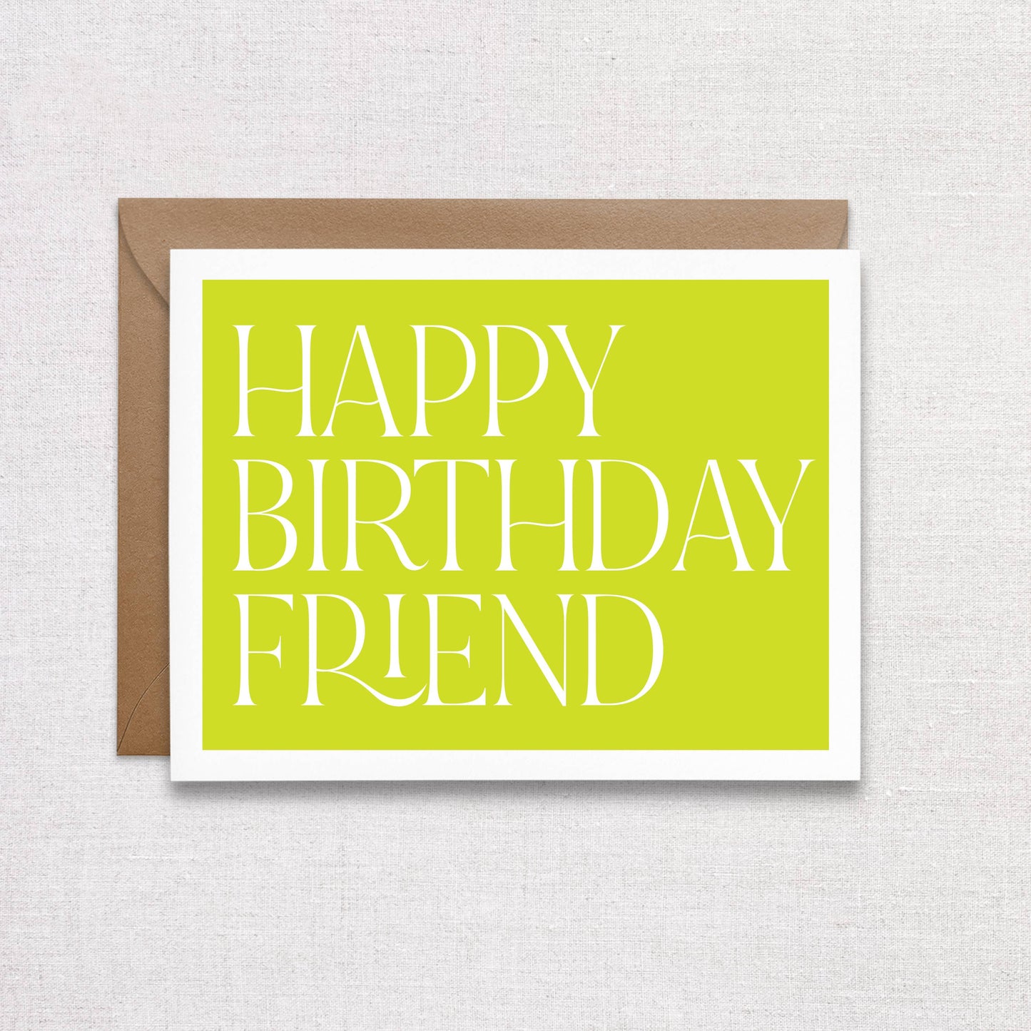 Happy Birthday Friend Card