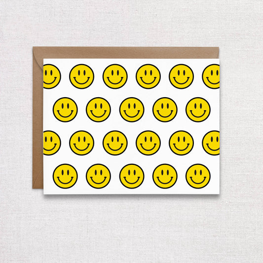 Smile 90s Greeting Card