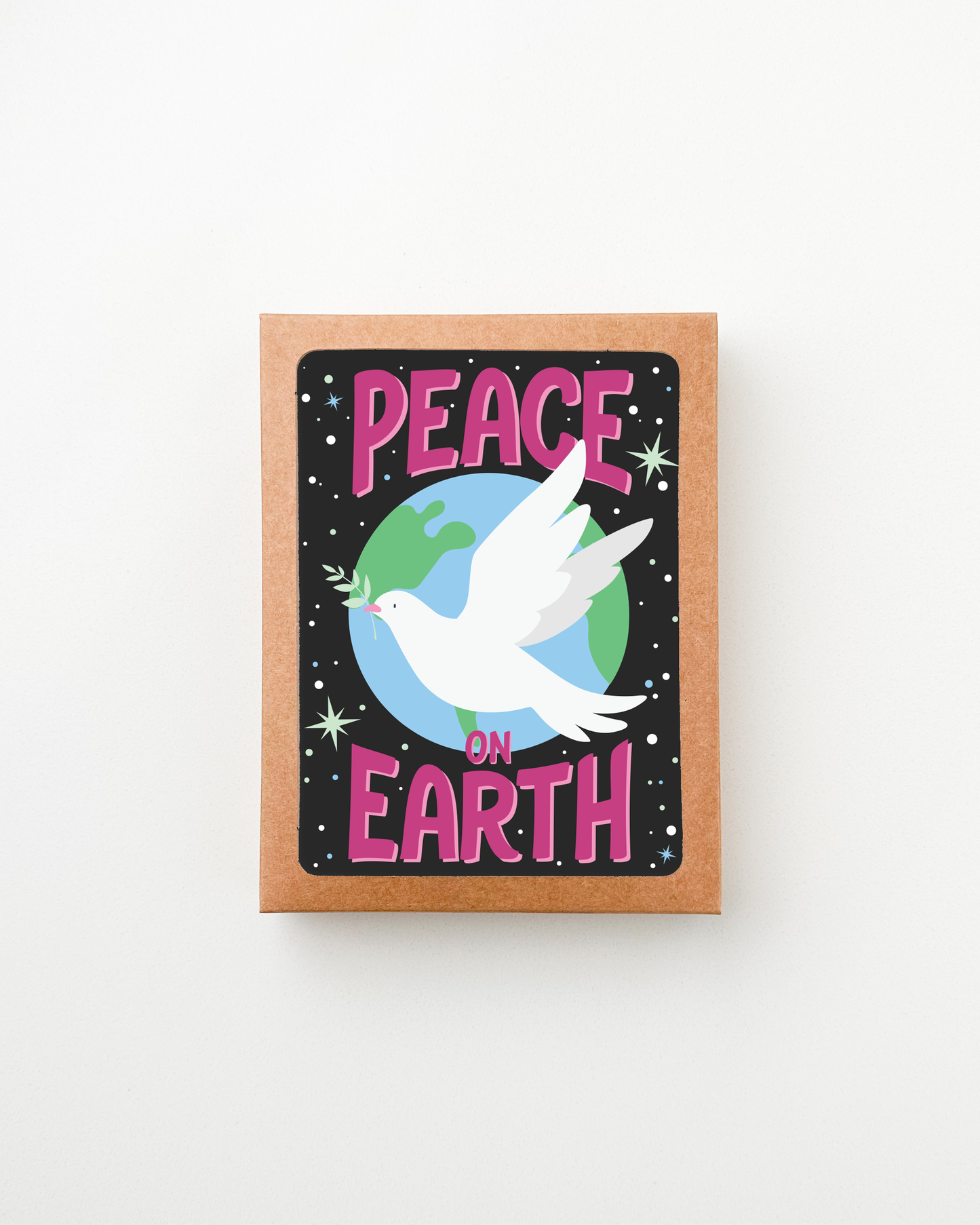 Peace On Earth Dove Holiday Card