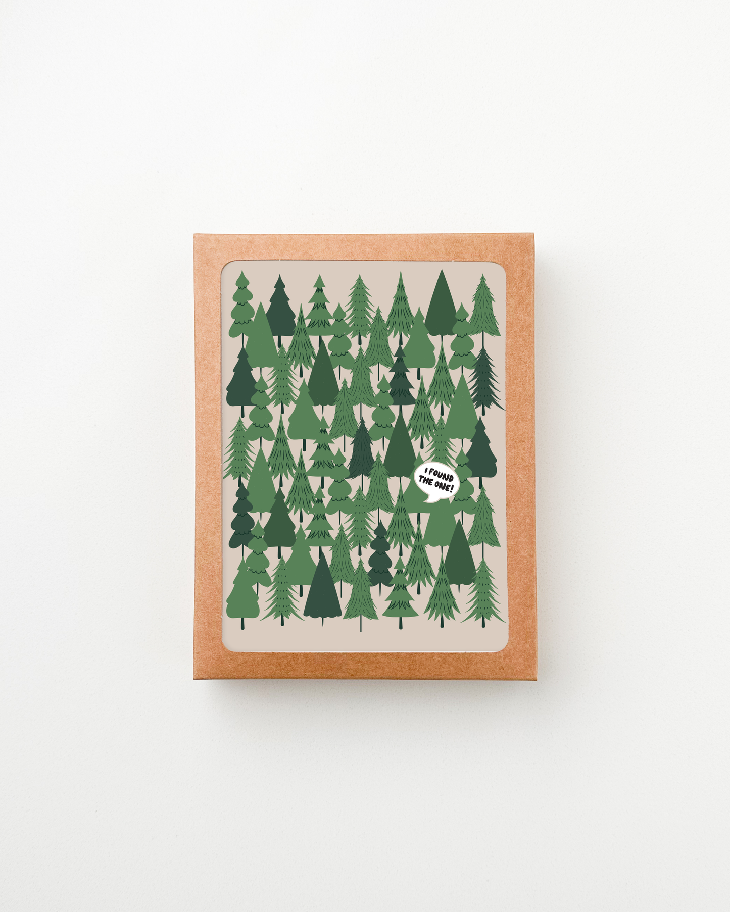 Tree Farm Fresh Cut Christmas Tree Holiday Card