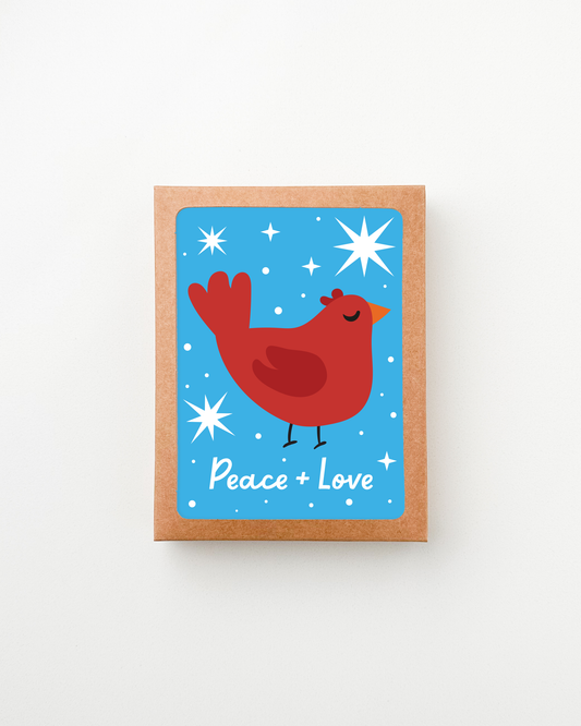 Cardinal Bird Holiday Card
