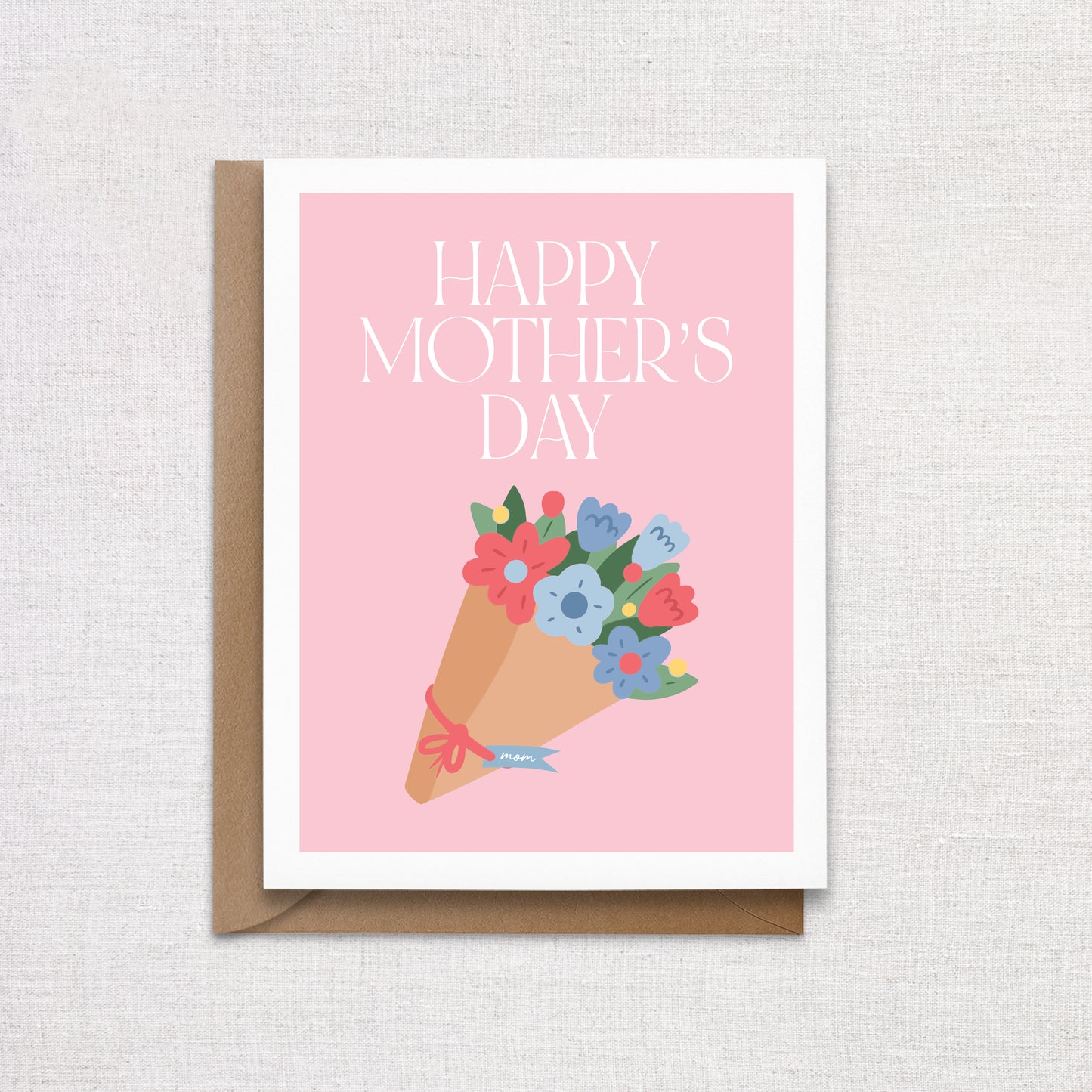 Flower Bouquet Mother's Day Card