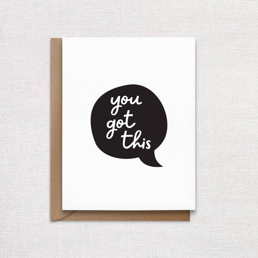 You Got This Greeting Card